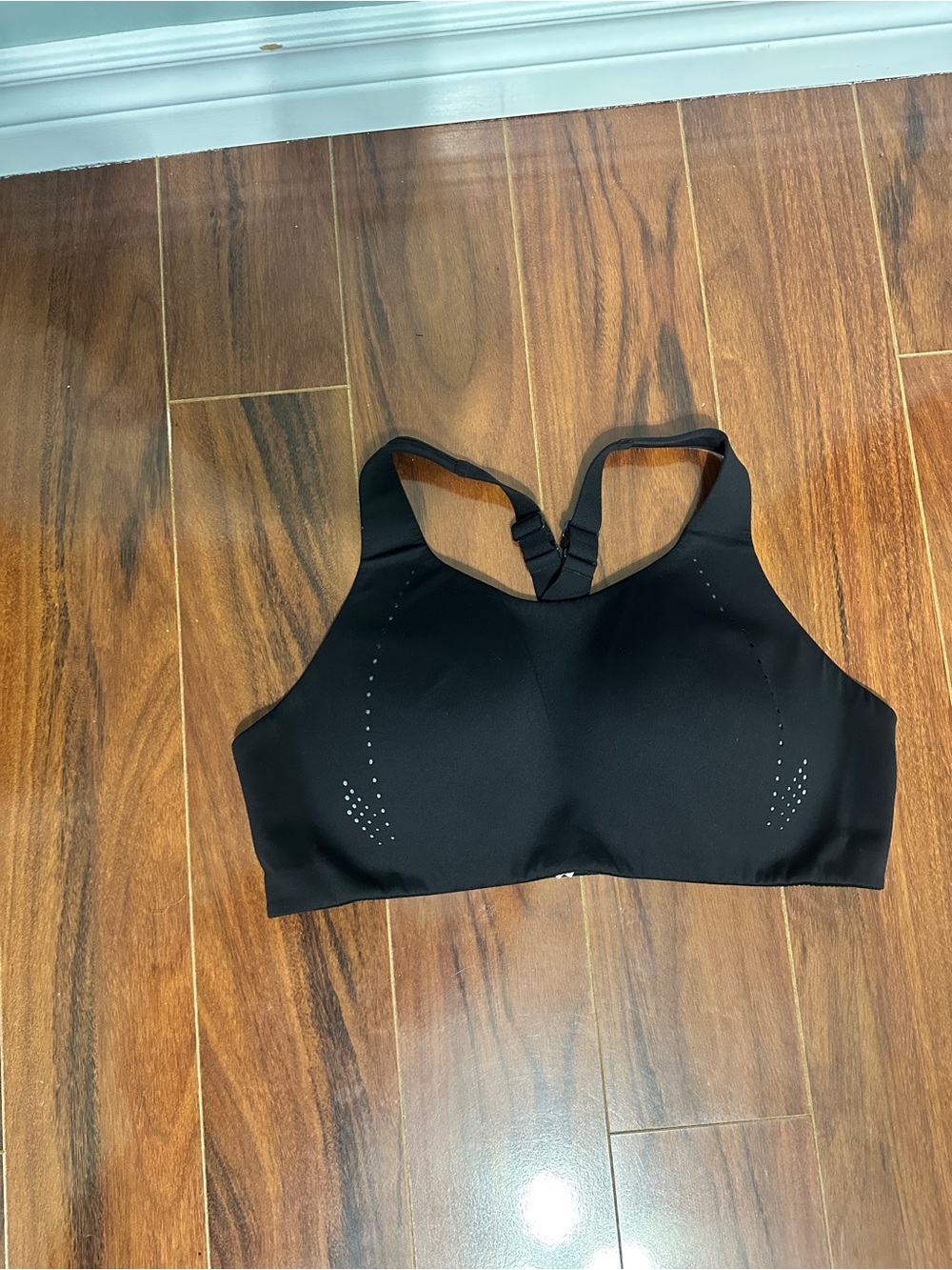 lululemon athletica Black Wireless Racerback Sports Bra
